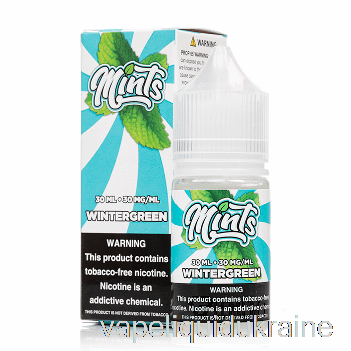 Vape Ukraine Wintergreen Salts - Mints Vape Co - 30mL 30mg